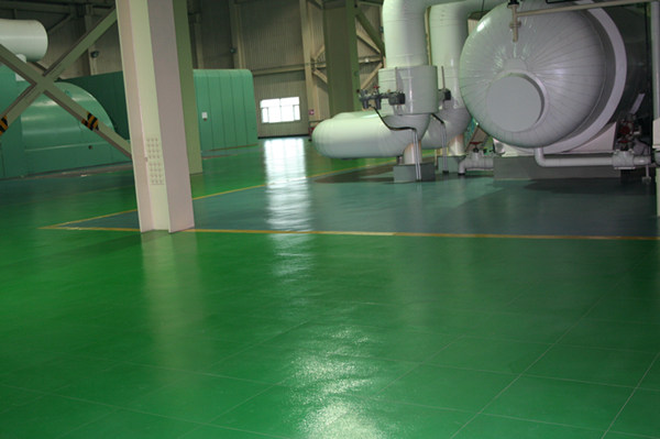 森纳电厂橡胶地板-北京太阳宫发电厂案例展示