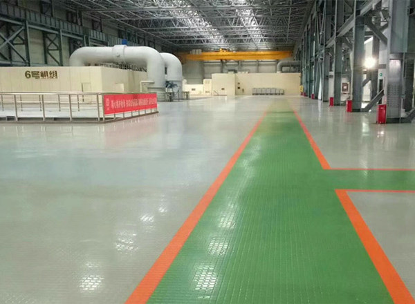 森纳电厂橡胶地板